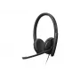 Lenovo 4XD1M45626 vadu austiņas ar mikrofonu, USB Type-C, melnas