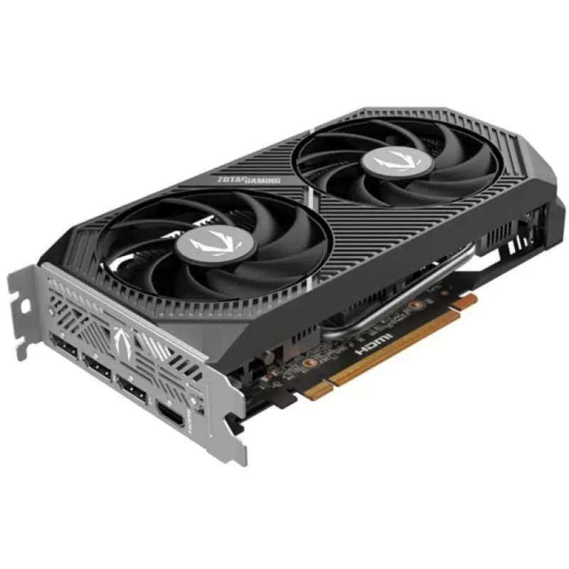 Grafikas karte ZOTAC GeForce RTX 5050 Twin Edge — 8 GB GDDR6, 128-bit, PCIe x8 5.0, divu ventilatoru aktīvā dzesēšana