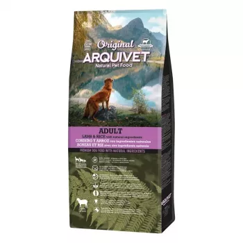 Sausā suņu barība ARQUIVET Original Adult Lamb with Rice 12 kg — 26% olbaltumvielas, 14% tauki, 9% mitrums