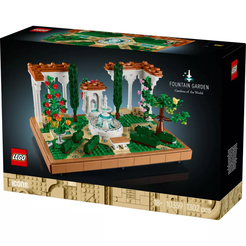 LEGO ICONS 10359 Strūklaku dārzs