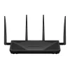 Synology RT2600AC bezvadu maršrutētājs Gigabit Ethernet divu joslu (2.4 GHz / 5 GHz) Melns