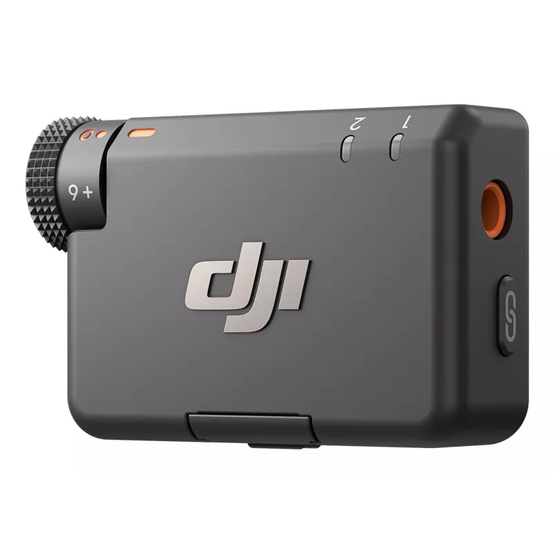 DJI Mic Mini (2 TX + 1 RX + Uzlādes futrālis) Bezvadu mikrofonu komplekts - Tumši pelēks