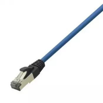 Tīkla kabelis LogiLink CQ8036S Zils 1m Cat8.1