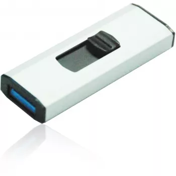 MediaRange USB zibatmiņa 256GB USB 3.0 Melns/Sudrabs (MR919)