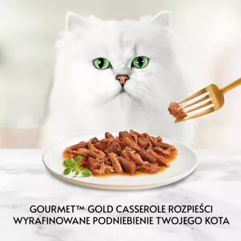 GOURMET GOLD - Sacepums ar pīli un tītaru 85g
