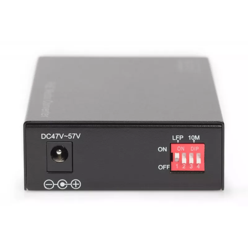 Digitus Gigabit PoE mediju pārveidotājs, RJ45 / SC, MM, PSE