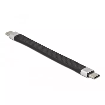 USB 2.0 FPC plakana lentes kabelis DeLOCK 86940 USB Type-C uz USB Type-C 13 cm