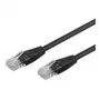 Tīkla kabelis Goobay CAT 6-1500 UTP Melns 15m