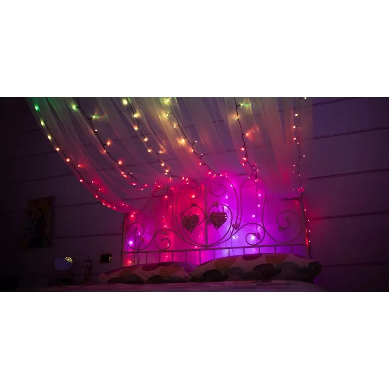TWINKLY Strings 250 Special Edition (TWS250SPP-BEU) Viedās Ziemassvētku eglīšu gaismiņas 250 LED RGB+W 20 m