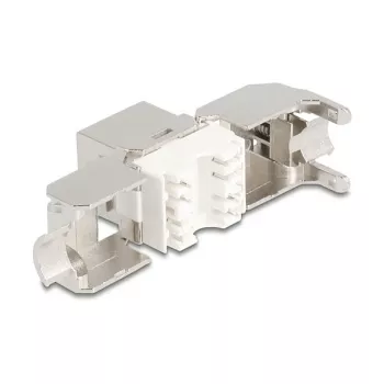 Dzimuma mainītājs kabelim DeLOCK 90683 RJ45 LSA Sudraba