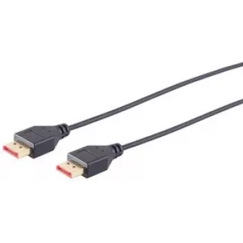 DisplayPort kabelis ShiverPeaks BS10-69155 1.5 m Melns