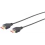 DisplayPort kabelis ShiverPeaks BS10-69155 1.5 m Melns