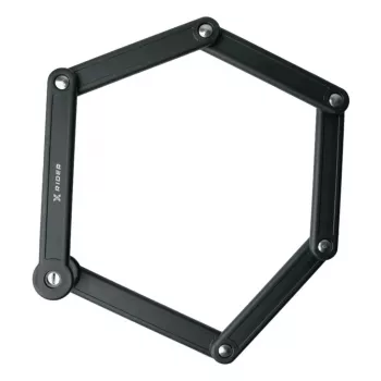 Saliekamais velosipēda slēdzene MANTA XR00FL01 — segmentēts dizains rāmja stiprinājumam