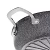 Dziļā cepšanas panna ar 2 rokturiem BALLARINI Salina Granitium 24 cm 75002-811-0