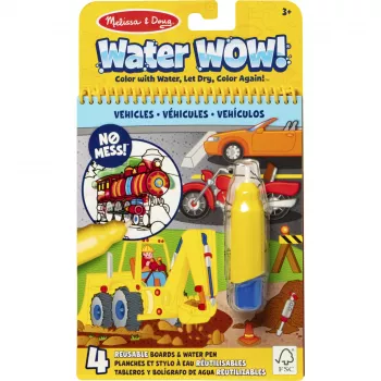 Melissa & Doug Ūdens WOW! Transportlīdzekļi GML
