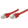 Tecline 71900R Ethernet Patch Kabelis Sarkans