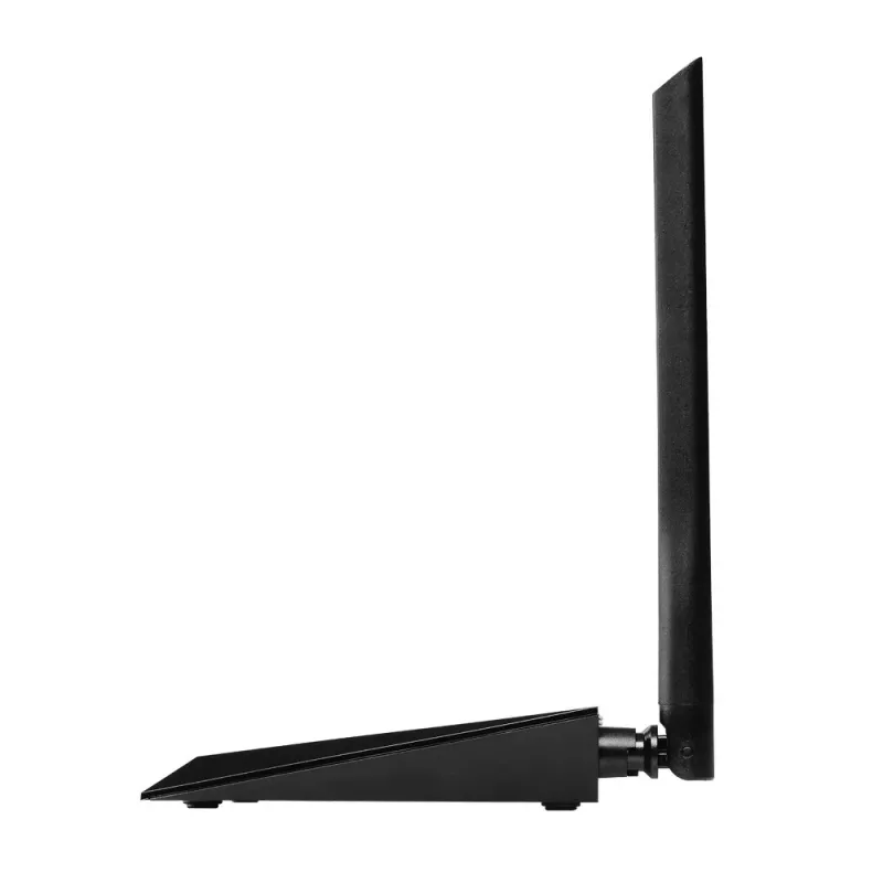 Edimax N300 bezvadu maršrutētājs Fast Ethernet vienas joslas (2,4 GHz) Melns