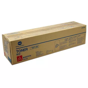 Konica Minolta TN-711M oriģinālā magenta tonera kasetne (A3VU350)