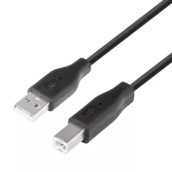 TB USB AM-BM kabelis 1.8m Melns (AKTBXKU1PABW18B)