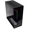 PHANTEKS NV Series NV7 E-ATX korpuss, rūdīts stikls, ARGB - melns & M25 Gen2 PWM D-RGB ventilators 3 komplekts - reversais lāpstiņas, 140mm + DRGB komplekts