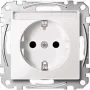 Kontaktligzda CEE 7/3 Merten MEG2302-0325 250V 16A Balta