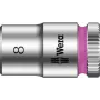 WERA 8790 HMA Ārējā sešstūra uzgriežņu uzgalis 8 mm 1/4 inch (6.3 mm)