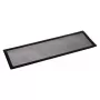 Putekļu filtrs DEMCiflex 0306 PC, melns/pelēks, 120 mm x 370,1 mm