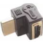 HDMI dzimuma pārveidotājs e+p HDMI 7 Melns
