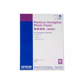 Epson Premium Semigloss fotopapīrs, DIN A2, 250g/m², 25 loksnes