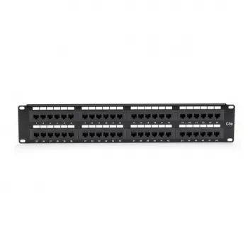 Patch Panel Black Box JPM5E48A 2U Cat5e montējams statīvā