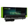 Green Cell akumulators klēpjdatoram (HP RW556AA, HSTNN-C48C) - Litija-jonu - 6 elementi - 4400 mAh - Melns - HP 2510p, Business Notebook nc2400, EliteBook 2530p