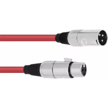 XLR savienojuma kabelis Omnitronic 30220905 ar 1x XLR vīrišķo un 1x XLR sievišķo