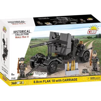 Konstruktors COBI 8,8 cm Flak ar piekabi — 360 detaļas