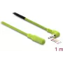 Kabelis DELOCK sensors/izpildmehānisms 1 m ar 3,5 mm vīrišķo savienotāju (zaļš)