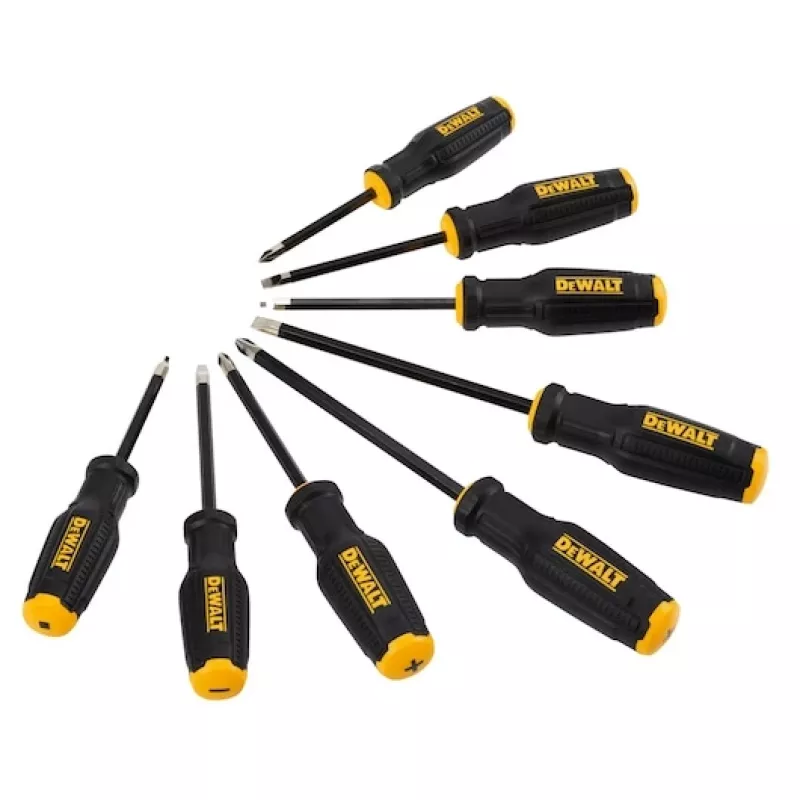 Manuālo skrūvgriežu komplekts DeWALT DWHT65102-0 8 gab., 1 kg
