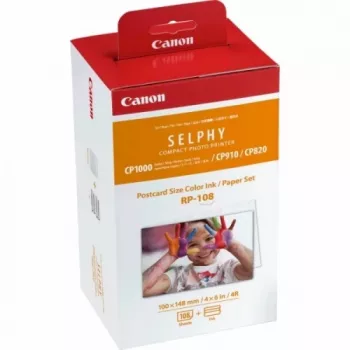 Canon 8568B001 RP-108 krāsu kasetne + 100x148mm papīra komplekts 108 lapas
