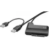 SATA adapteris Renkforce SATA Combo M uz USB, 33 cm apaļš USB barošanas kabelis