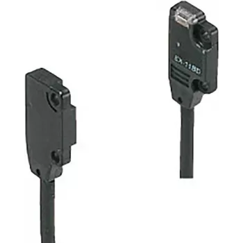 Panasonic EX13A viena stara fotoelektriskais sensors (caurstarojuma) – darbības attālums 0,5 m, sērija EX10/EX13A