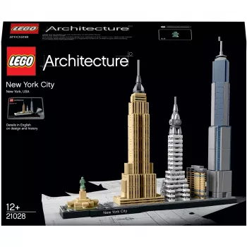 Arhitektūra Ņujorka — LEGO komplekts