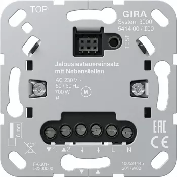 GIRA 541400 S3000 Jal.steuereins. + Nebenst.eing. Ieliktnis (541400)