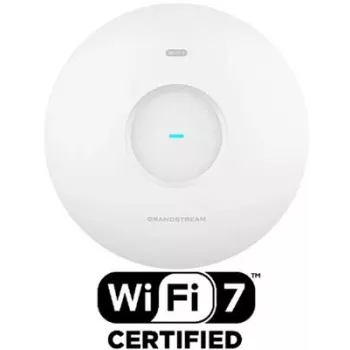 Piekļuves punkts Grandstream GWN7670 – divu joslu 2.4/5 GHz Wi‑Fi 802.11ac, MU‑MIMO, PoE, 2x RJ‑45, atbalsta 256 lietotājus, sienas stiprinājums, balts