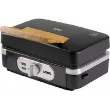 Domo SANDWICH-waffle-GRILL 3-IN-1 INKY BLACK Sviestmaižu un vafeļu grils Melns (DO9278C)