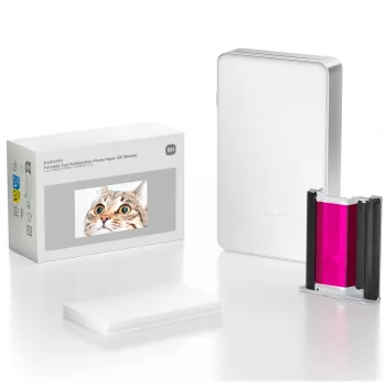 Xiaomi BHR082NGL portatīvā sublimācijas fotopapīra komplekts, 20 loksnes