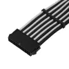 ATX pagarinātājs SILVERSTONE SST-PP07E-MBBW 30 cm melns/balts