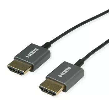 ROLINE HDMI-koaksiālais kabelis ultraschlank 4K60 ST/ST - kabelis - digitālais/displejs/video (11.04.5938)