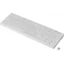 Renkforce RF-WRK-300 Bezvadu higiēnas tastatūra vācu QWERTZ Windows balta matēta (RF-6304712)