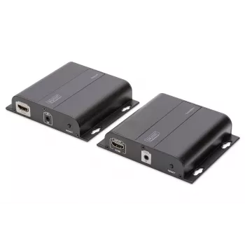 AV raidītājs un uztvērējs Digitus 4K HDMI pagarinātājs caur CAT / IP komplekts