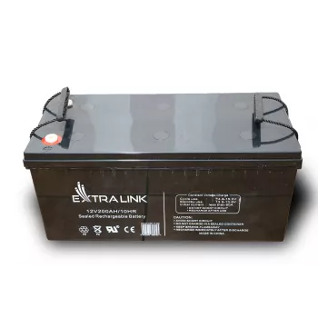 Extralink AGM akumulators 12V 200Ah slēgts svina-skābes (VRLA) bezapkopes