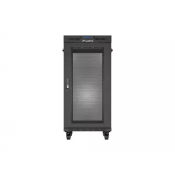 Brīvi stāvošs skapja statīvs LANBERG FF01-6824-23BL 24U 600×800 mm IP20 Melns