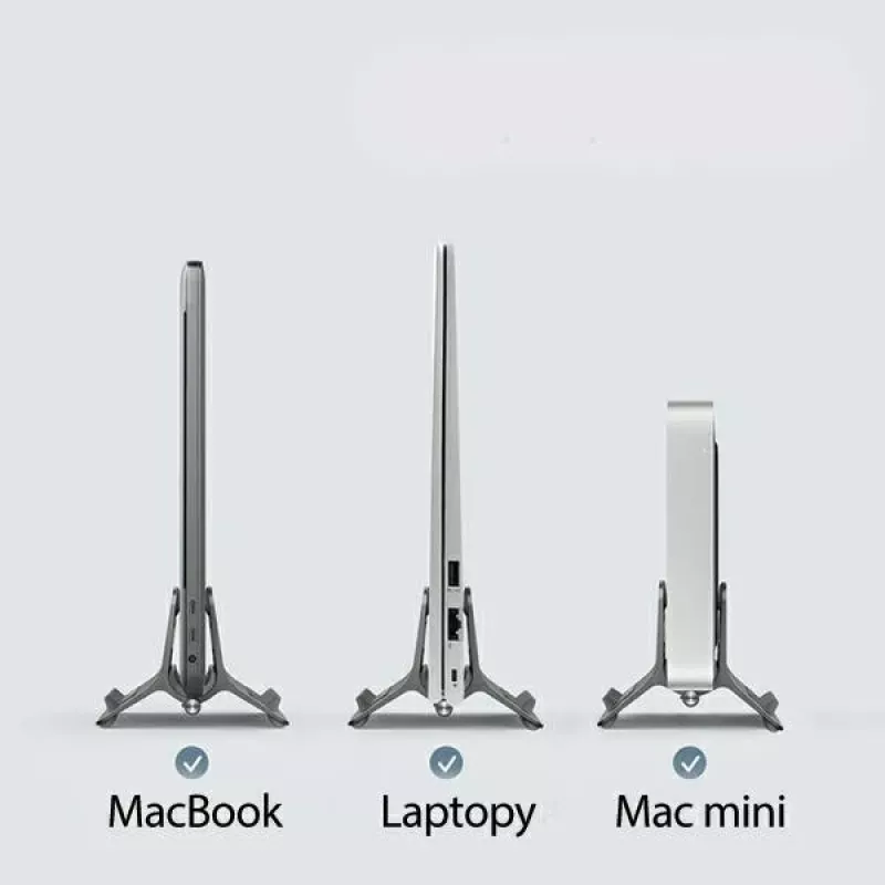 Gravity statīvs MacBook pelēks